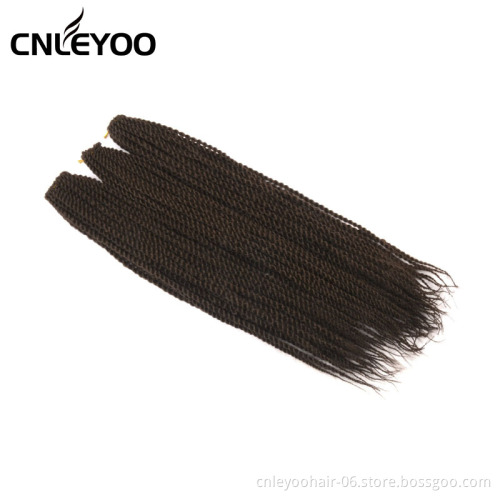 Factory 18" (30 Roots/Bundle) Senegalese Twist Crochet Hair